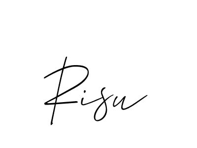 How to Draw Risu signature style? Allison_Script is a latest design signature styles for name Risu. Risu signature style 2 images and pictures png