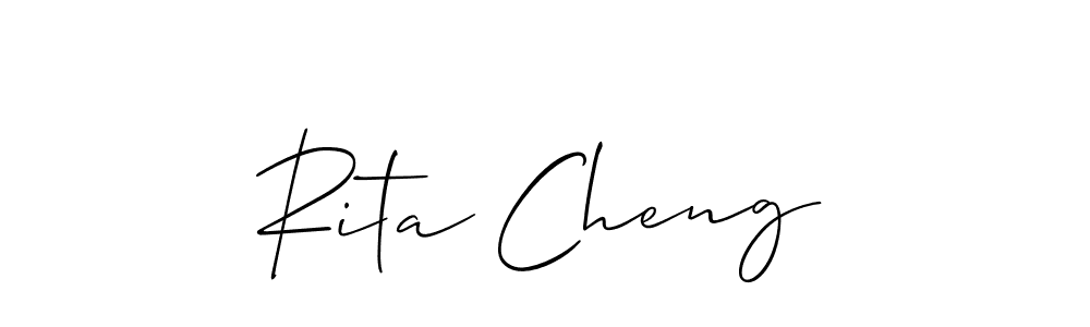 See photos of Rita Cheng official signature by Spectra . Check more albums & portfolios. Read reviews & check more about Allison_Script font. Rita Cheng signature style 2 images and pictures png