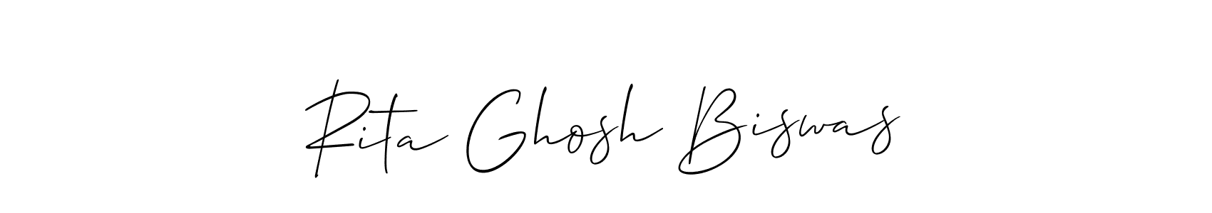 Check out images of Autograph of Rita Ghosh Biswas name. Actor Rita Ghosh Biswas Signature Style. Allison_Script is a professional sign style online. Rita Ghosh Biswas signature style 2 images and pictures png