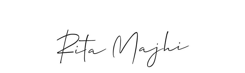 Here are the top 10 professional signature styles for the name Rita Majhi. These are the best autograph styles you can use for your name. Rita Majhi signature style 2 images and pictures png