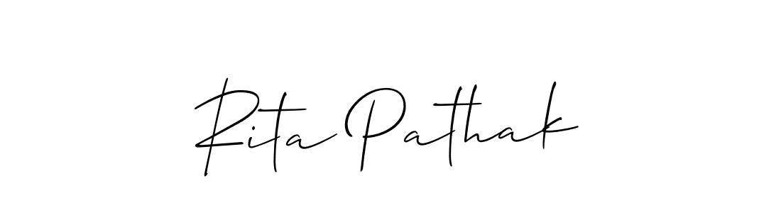 Once you've used our free online signature maker to create your best signature Allison_Script style, it's time to enjoy all of the benefits that Rita Pathak name signing documents. Rita Pathak signature style 2 images and pictures png