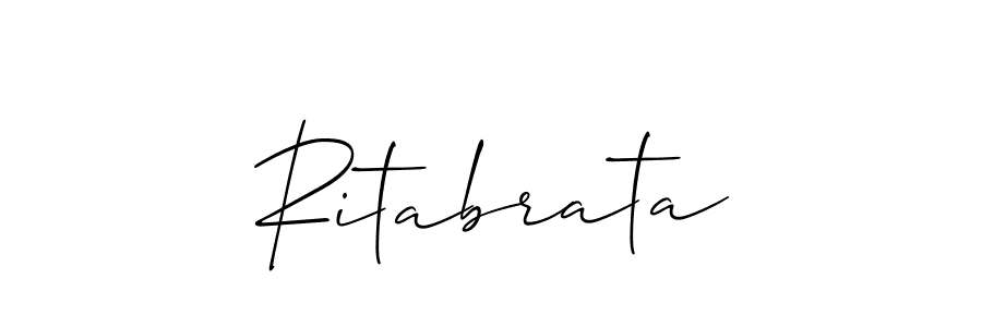 Similarly Allison_Script is the best handwritten signature design. Signature creator online .You can use it as an online autograph creator for name Ritabrata. Ritabrata signature style 2 images and pictures png