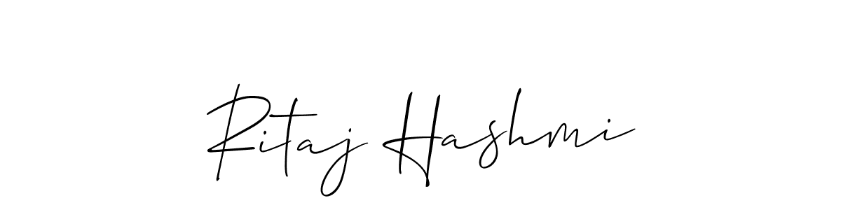 Once you've used our free online signature maker to create your best signature Allison_Script style, it's time to enjoy all of the benefits that Ritaj Hashmi name signing documents. Ritaj Hashmi signature style 2 images and pictures png