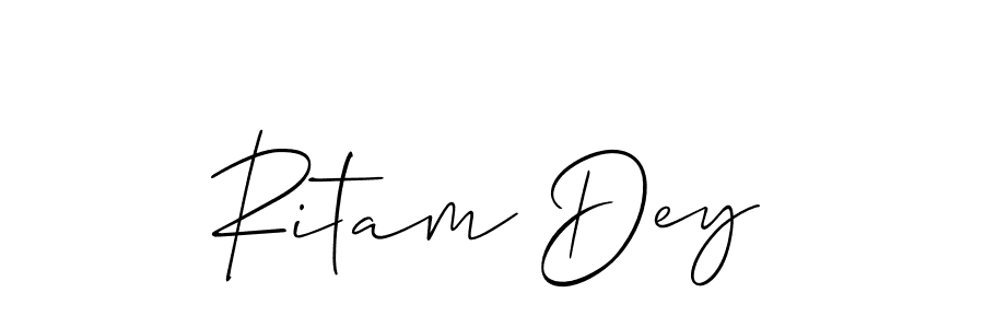Make a beautiful signature design for name Ritam Dey. Use this online signature maker to create a handwritten signature for free. Ritam Dey signature style 2 images and pictures png