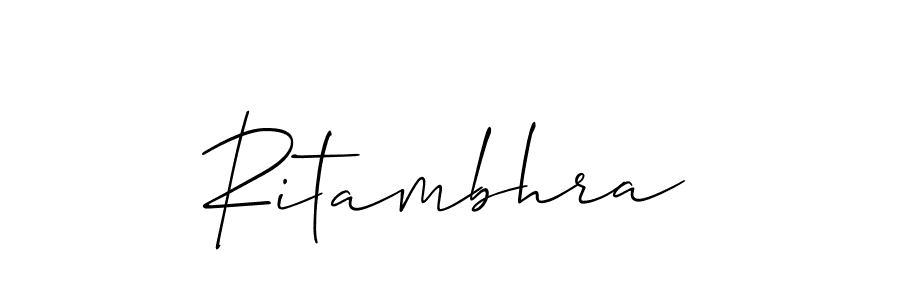 How to make Ritambhra name signature. Use Allison_Script style for creating short signs online. This is the latest handwritten sign. Ritambhra signature style 2 images and pictures png