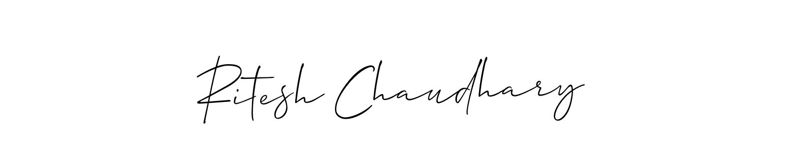 Once you've used our free online signature maker to create your best signature Allison_Script style, it's time to enjoy all of the benefits that Ritesh Chaudhary name signing documents. Ritesh Chaudhary signature style 2 images and pictures png
