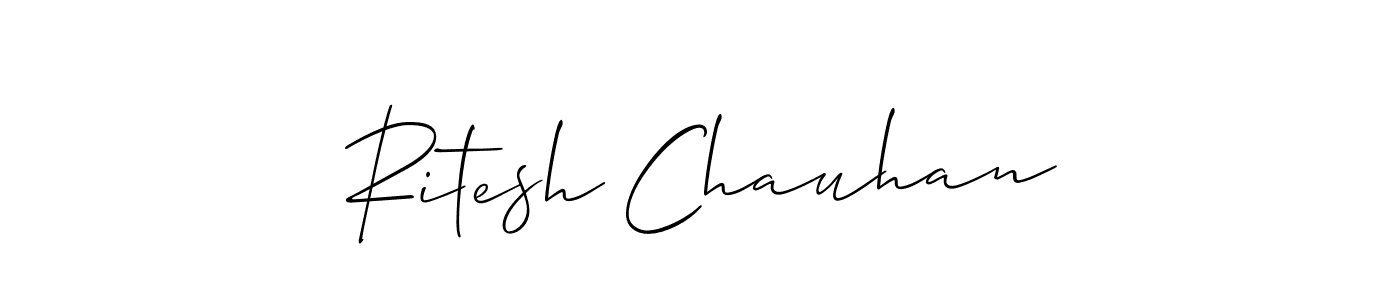 You can use this online signature creator to create a handwritten signature for the name Ritesh Chauhan. This is the best online autograph maker. Ritesh Chauhan signature style 2 images and pictures png