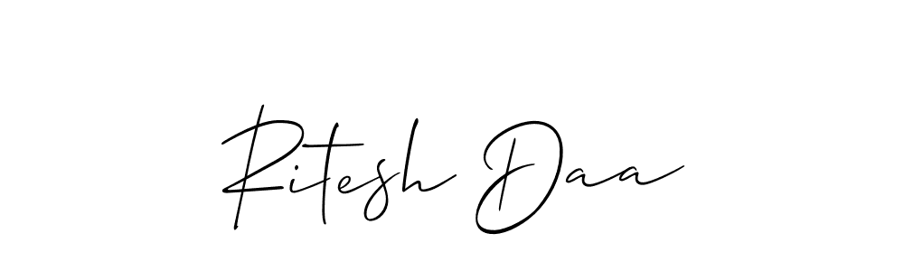 Make a short Ritesh Daa signature style. Manage your documents anywhere anytime using Allison_Script. Create and add eSignatures, submit forms, share and send files easily. Ritesh Daa signature style 2 images and pictures png