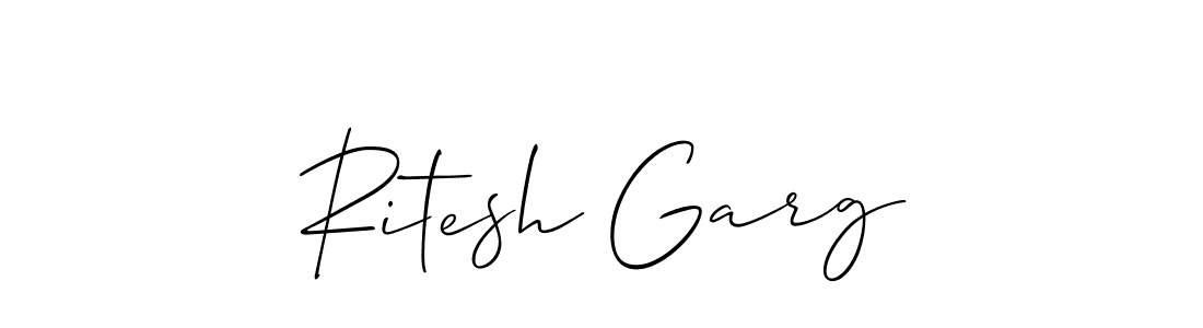 You can use this online signature creator to create a handwritten signature for the name Ritesh Garg. This is the best online autograph maker. Ritesh Garg signature style 2 images and pictures png