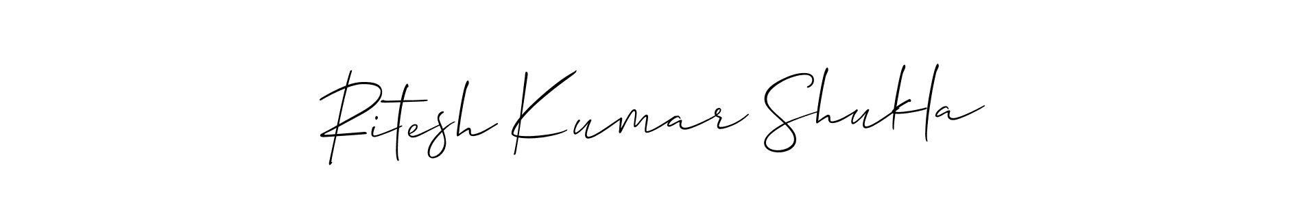 See photos of Ritesh Kumar Shukla official signature by Spectra . Check more albums & portfolios. Read reviews & check more about Allison_Script font. Ritesh Kumar Shukla signature style 2 images and pictures png