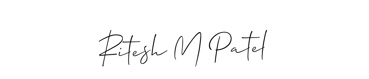 You can use this online signature creator to create a handwritten signature for the name Ritesh M Patel. This is the best online autograph maker. Ritesh M Patel signature style 2 images and pictures png