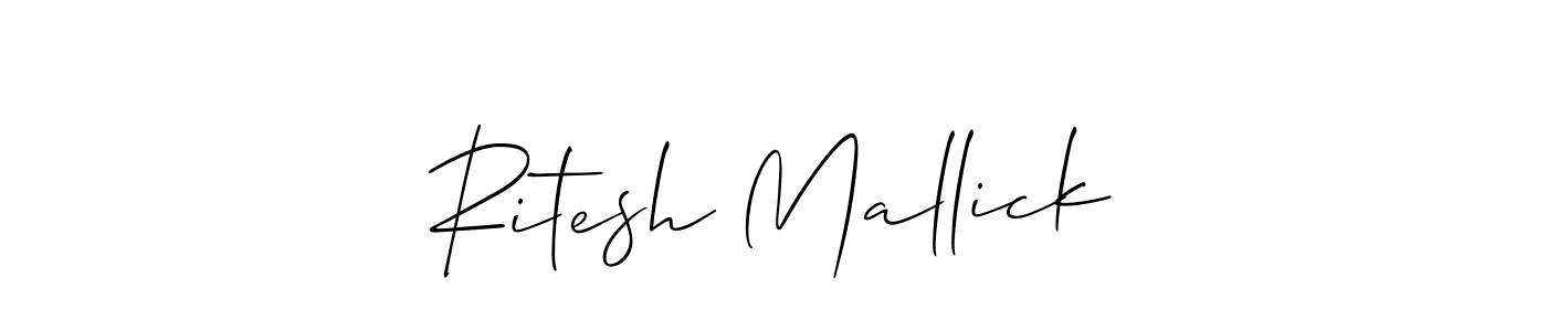 You can use this online signature creator to create a handwritten signature for the name Ritesh Mallick. This is the best online autograph maker. Ritesh Mallick signature style 2 images and pictures png