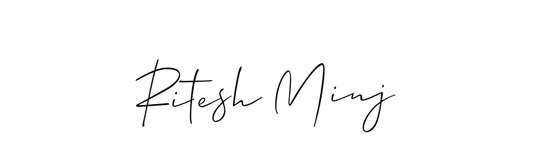 See photos of Ritesh Minj official signature by Spectra . Check more albums & portfolios. Read reviews & check more about Allison_Script font. Ritesh Minj signature style 2 images and pictures png