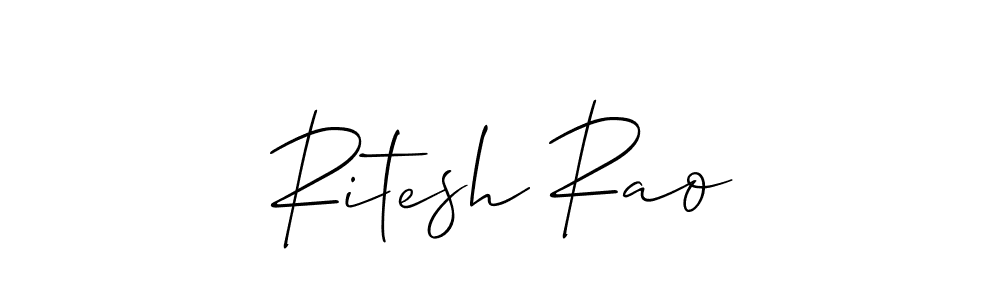 Make a short Ritesh Rao signature style. Manage your documents anywhere anytime using Allison_Script. Create and add eSignatures, submit forms, share and send files easily. Ritesh Rao signature style 2 images and pictures png