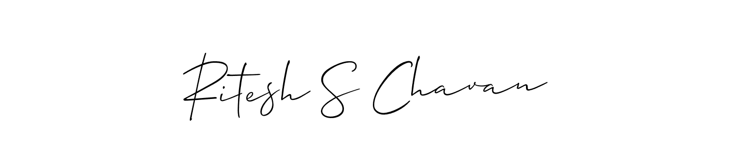 You can use this online signature creator to create a handwritten signature for the name Ritesh S Chavan. This is the best online autograph maker. Ritesh S Chavan signature style 2 images and pictures png