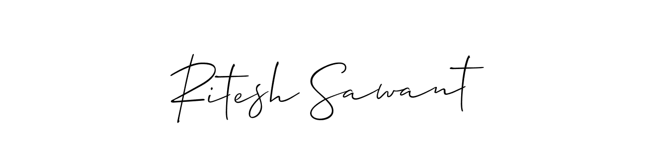 Here are the top 10 professional signature styles for the name Ritesh Sawant. These are the best autograph styles you can use for your name. Ritesh Sawant signature style 2 images and pictures png