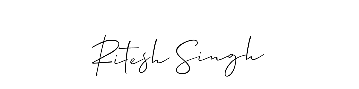 You can use this online signature creator to create a handwritten signature for the name Ritesh Singh. This is the best online autograph maker. Ritesh Singh signature style 2 images and pictures png