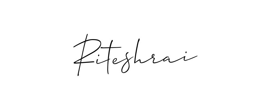 Also You can easily find your signature by using the search form. We will create Riteshrai name handwritten signature images for you free of cost using Allison_Script sign style. Riteshrai signature style 2 images and pictures png