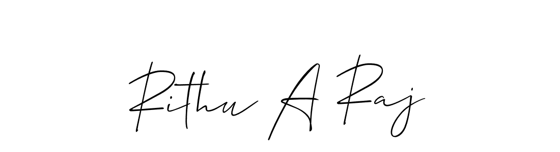 Once you've used our free online signature maker to create your best signature Allison_Script style, it's time to enjoy all of the benefits that Rithu A Raj name signing documents. Rithu A Raj signature style 2 images and pictures png