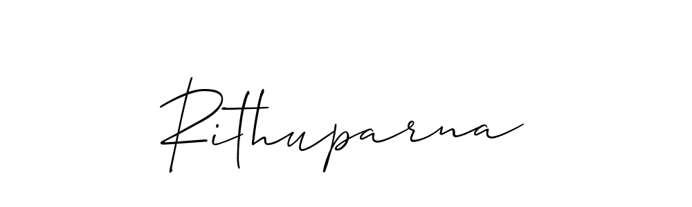 Also we have Rithuparna name is the best signature style. Create professional handwritten signature collection using Allison_Script autograph style. Rithuparna signature style 2 images and pictures png