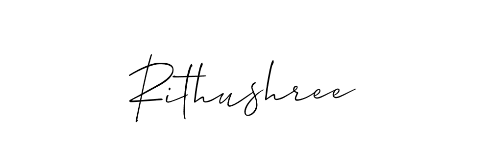 How to Draw Rithushree signature style? Allison_Script is a latest design signature styles for name Rithushree. Rithushree signature style 2 images and pictures png