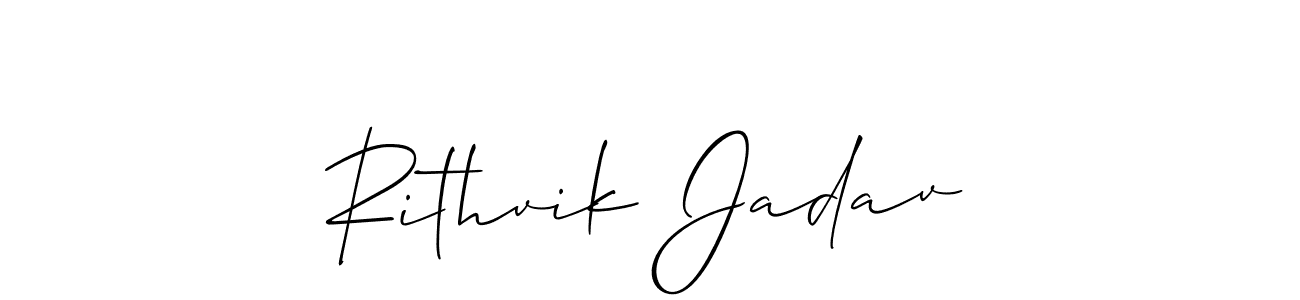 Check out images of Autograph of Rithvik Jadav name. Actor Rithvik Jadav Signature Style. Allison_Script is a professional sign style online. Rithvik Jadav signature style 2 images and pictures png