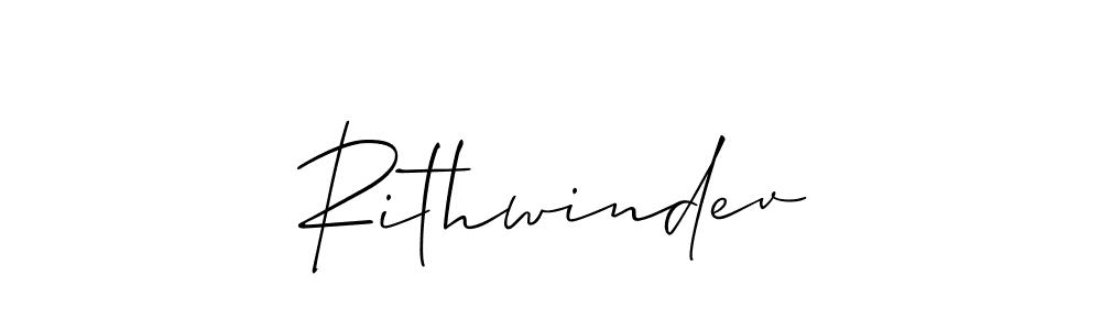 Similarly Allison_Script is the best handwritten signature design. Signature creator online .You can use it as an online autograph creator for name Rithwindev. Rithwindev signature style 2 images and pictures png