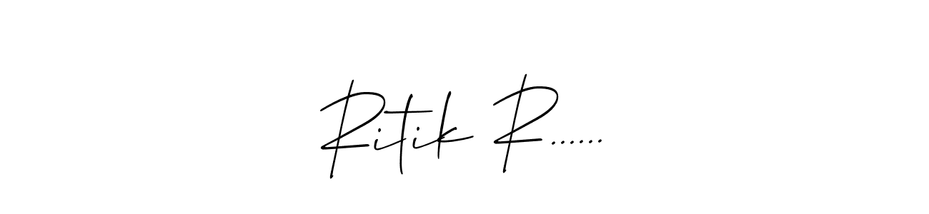 Here are the top 10 professional signature styles for the name Ritik R....... These are the best autograph styles you can use for your name. Ritik R...... signature style 2 images and pictures png