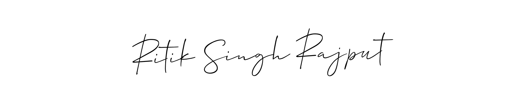 You can use this online signature creator to create a handwritten signature for the name Ritik Singh Rajput. This is the best online autograph maker. Ritik Singh Rajput signature style 2 images and pictures png