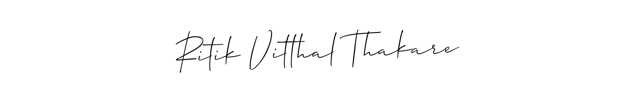 See photos of Ritik Vitthal Thakare official signature by Spectra . Check more albums & portfolios. Read reviews & check more about Allison_Script font. Ritik Vitthal Thakare signature style 2 images and pictures png