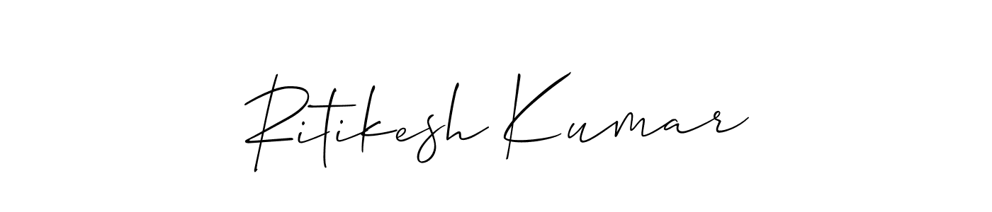 Once you've used our free online signature maker to create your best signature Allison_Script style, it's time to enjoy all of the benefits that Ritikesh Kumar name signing documents. Ritikesh Kumar signature style 2 images and pictures png