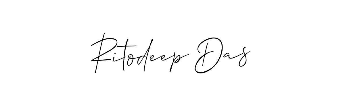 Make a beautiful signature design for name Ritodeep Das. Use this online signature maker to create a handwritten signature for free. Ritodeep Das signature style 2 images and pictures png