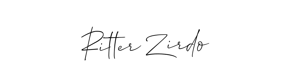 Check out images of Autograph of Ritter Zirdo name. Actor Ritter Zirdo Signature Style. Allison_Script is a professional sign style online. Ritter Zirdo signature style 2 images and pictures png