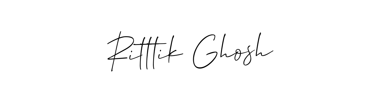 Ritttik Ghosh stylish signature style. Best Handwritten Sign (Allison_Script) for my name. Handwritten Signature Collection Ideas for my name Ritttik Ghosh. Ritttik Ghosh signature style 2 images and pictures png
