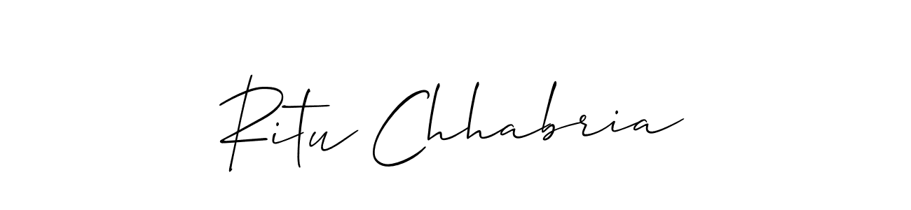 Here are the top 10 professional signature styles for the name Ritu Chhabria. These are the best autograph styles you can use for your name. Ritu Chhabria signature style 2 images and pictures png