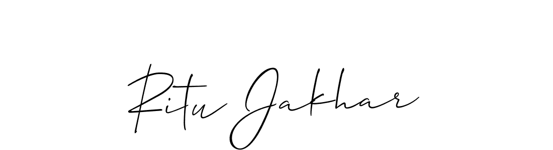 This is the best signature style for the Ritu Jakhar name. Also you like these signature font (Allison_Script). Mix name signature. Ritu Jakhar signature style 2 images and pictures png