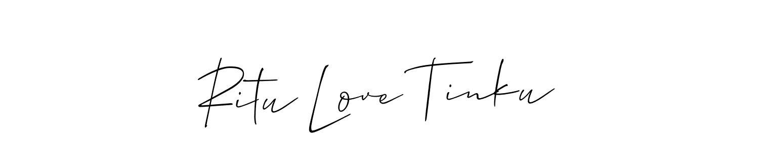 See photos of Ritu Love Tinku official signature by Spectra . Check more albums & portfolios. Read reviews & check more about Allison_Script font. Ritu Love Tinku signature style 2 images and pictures png