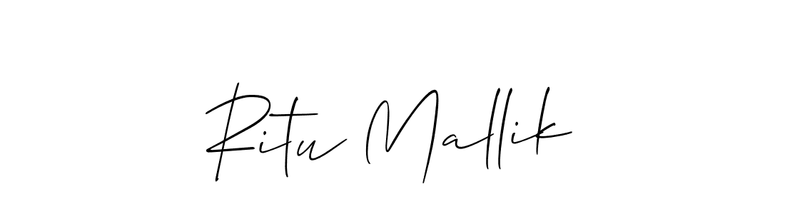 How to Draw Ritu Mallik signature style? Allison_Script is a latest design signature styles for name Ritu Mallik. Ritu Mallik signature style 2 images and pictures png