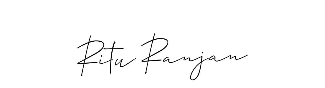 This is the best signature style for the Ritu Ranjan name. Also you like these signature font (Allison_Script). Mix name signature. Ritu Ranjan signature style 2 images and pictures png