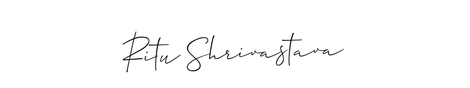 How to Draw Ritu Shrivastava signature style? Allison_Script is a latest design signature styles for name Ritu Shrivastava. Ritu Shrivastava signature style 2 images and pictures png