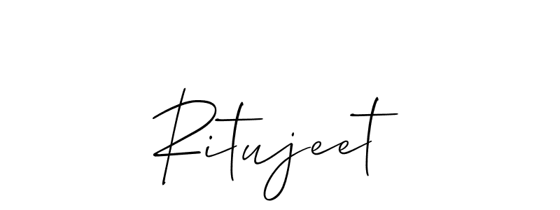 You can use this online signature creator to create a handwritten signature for the name Ritujeet. This is the best online autograph maker. Ritujeet signature style 2 images and pictures png
