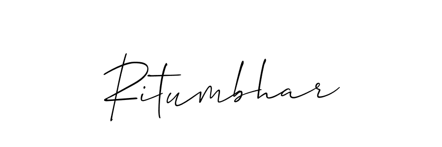 Similarly Allison_Script is the best handwritten signature design. Signature creator online .You can use it as an online autograph creator for name Ritumbhar. Ritumbhar signature style 2 images and pictures png