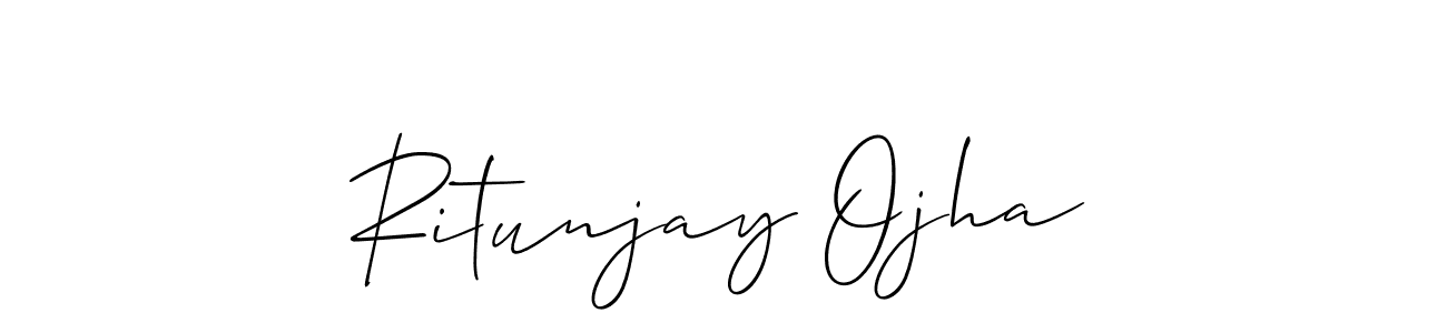 How to Draw Ritunjay Ojha signature style? Allison_Script is a latest design signature styles for name Ritunjay Ojha. Ritunjay Ojha signature style 2 images and pictures png