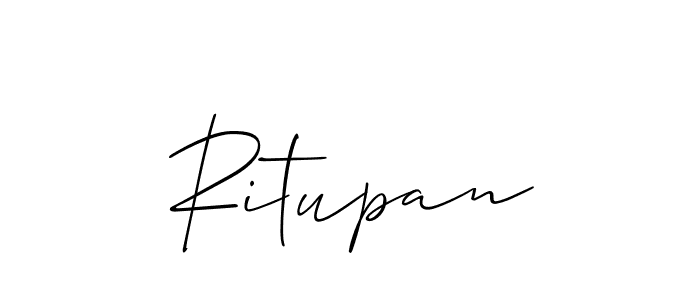 You can use this online signature creator to create a handwritten signature for the name Ritupan. This is the best online autograph maker. Ritupan signature style 2 images and pictures png