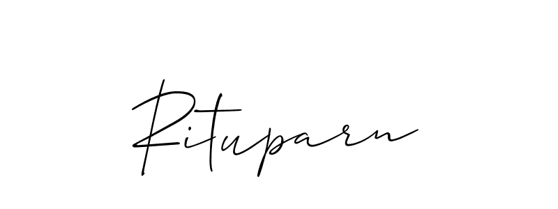 Also You can easily find your signature by using the search form. We will create Rituparn name handwritten signature images for you free of cost using Allison_Script sign style. Rituparn signature style 2 images and pictures png