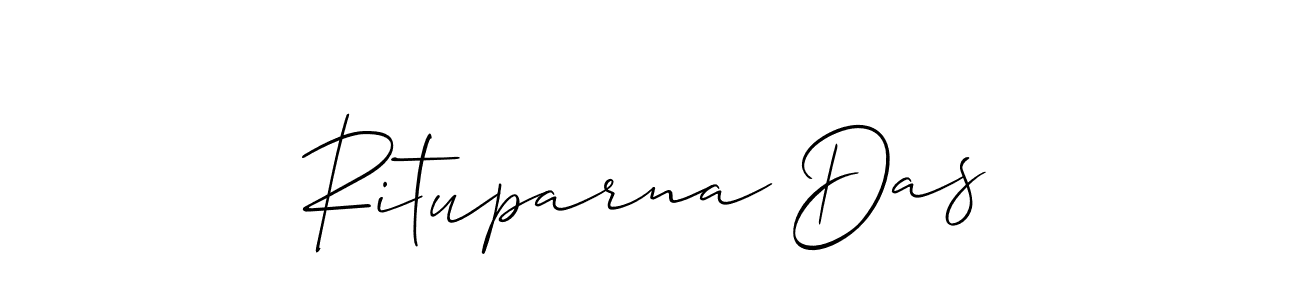 The best way (Allison_Script) to make a short signature is to pick only two or three words in your name. The name Rituparna Das include a total of six letters. For converting this name. Rituparna Das signature style 2 images and pictures png