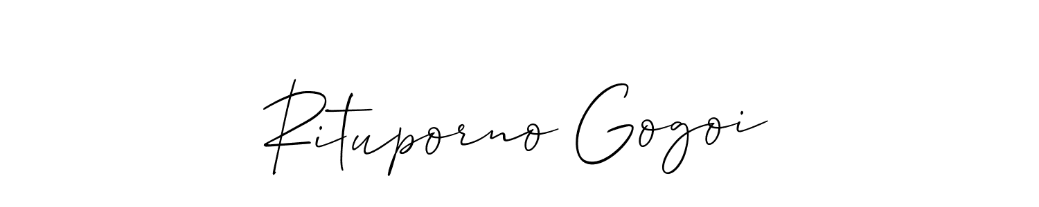 Once you've used our free online signature maker to create your best signature Allison_Script style, it's time to enjoy all of the benefits that Rituporno Gogoi name signing documents. Rituporno Gogoi signature style 2 images and pictures png