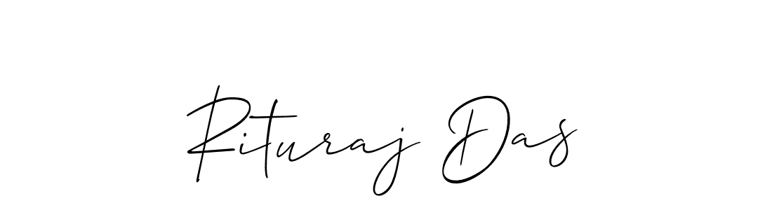 How to make Rituraj Das name signature. Use Allison_Script style for creating short signs online. This is the latest handwritten sign. Rituraj Das signature style 2 images and pictures png