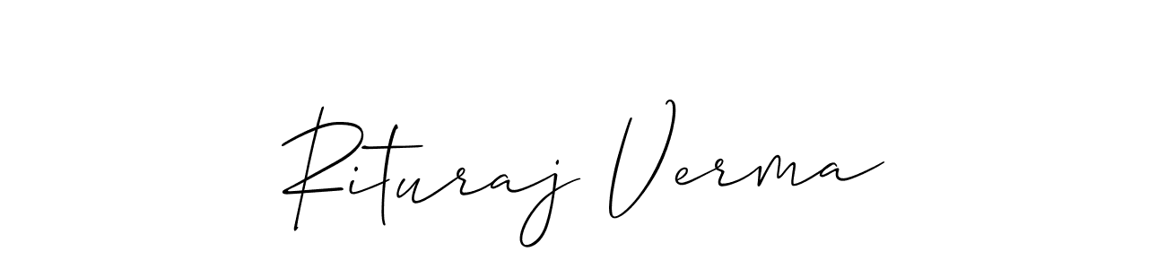 Once you've used our free online signature maker to create your best signature Allison_Script style, it's time to enjoy all of the benefits that Rituraj Verma name signing documents. Rituraj Verma signature style 2 images and pictures png