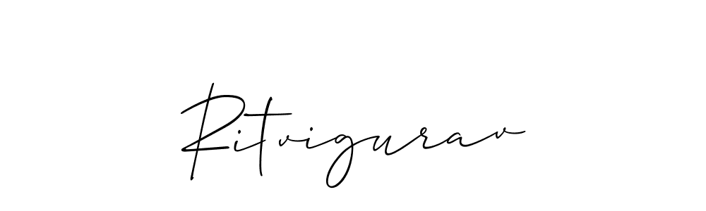 Make a short Ritvigurav signature style. Manage your documents anywhere anytime using Allison_Script. Create and add eSignatures, submit forms, share and send files easily. Ritvigurav signature style 2 images and pictures png